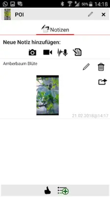 Bäume und Sträucher android App screenshot 0