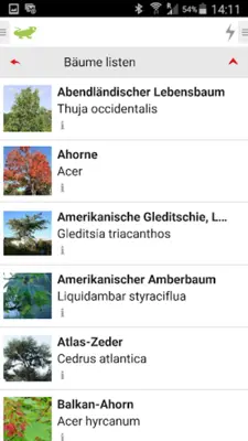 Bäume und Sträucher android App screenshot 6